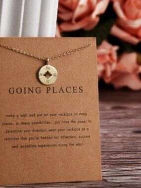 Going Places Indie Boho Layering Charm Necklace